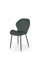 Кухонний стілець HALMAR K538 темно-зелений фото thumb №1