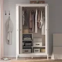 IKEA IDANÄS ІДАНЕС, гардероб, комбінація, білий, 180x59x211 см 893.882.91 фото thumb №5
