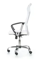 Крісло комп'ютерне офісне обертове HALMAR VIRE білий фото thumb №3