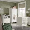 IKEA SUNDVIK СУНДВІК, ліжко для немовлят, білий, 60x120 см 002.485.67 фото thumb №7
