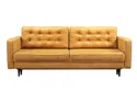BRW Тримісний розкладний диван Tivoli з ящиком для зберігання велюровий жовтий, Riviera 41 Жовтий SO3-TIVOLI-3DL-G1_B8487B фото thumb №1