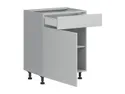 BRW Кухонный базовый шкаф Top Line 60 см левый с выдвижным ящиком светло-серый матовый, греноловый серый/светло-серый матовый TV_D1S_60/82_L/SMB-SZG/BRW0014 фото thumb №3