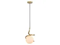 BRW Металлический подвесной светильник Sarabi в золотом цвете 092935 фото thumb №3