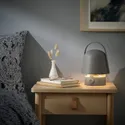 IKEA VAPPEBY ВАППЕБЮ, лампа з bluetooth динаміком, зовнішній/сірий 205.107.36 фото thumb №2