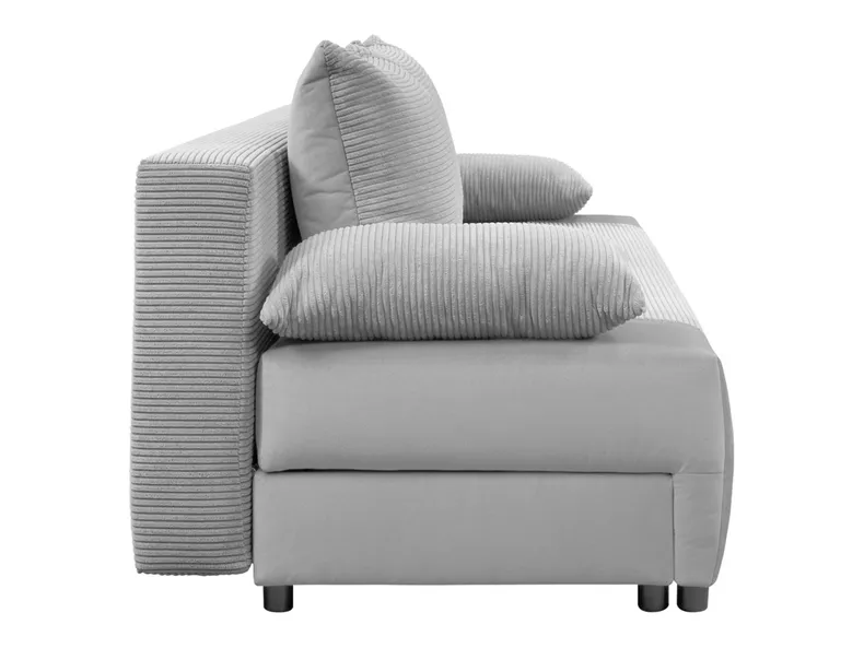 BRW Трехместный диван Gapi раскладной диван с ящиком для хранения велюр вельвет серый, Посо 55 SO3-GAPI-LX_3DL-G2_BD5E05 фото №5