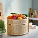 IKEA KANELMOTT КАНЕЛМОТТ, кошик для овочів/фруктів, 2шт., бамбук 005.818.00 фото thumb №2