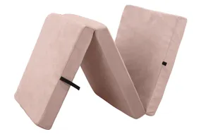 BRW Розкладний пінопластовий матрац Foma 65x186 см рожевий, Кронос 52 MA-FOMA-G1_BA62FE фото