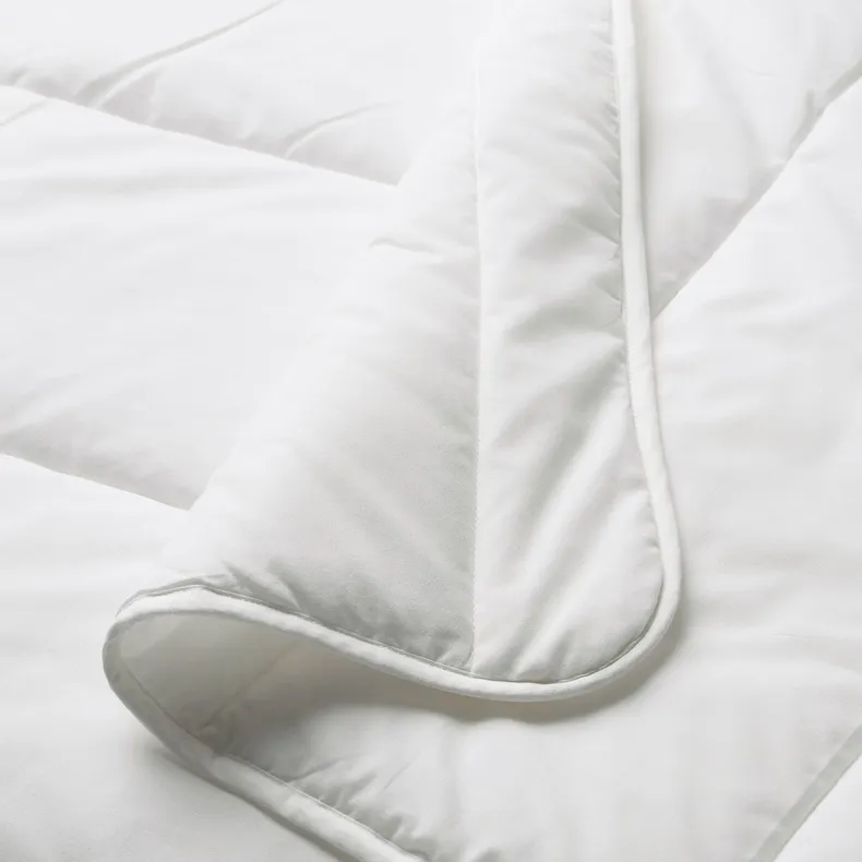 IKEA LEN ЛЕН, ковдра д/дитячого ліжка, білий, 110x125 см 600.285.10 фото №2