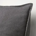 IKEA DYTÅG ДЮТОГ, чохол на подушку, темно-сірий, 65x65 см 405.176.85 фото thumb №2