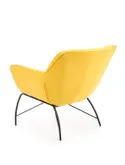 Крісло м'яке HALMAR BELTON жовтий (1шт=1шт) фото thumb №4