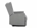 Крісло розкладне SIGNAL URANOS, тканина: сірий фото thumb №6