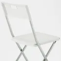 IKEA GUNDE ГУНДЕ, стілець складаний, білий 602.177.99 фото thumb №7