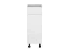 BRW Кухонный цоколь Tapo Specjal 30 см правый с ящиком белый экрю, альпийский белый/экрю белый FK_D1S_30/82_P/SMB-BAL/BIEC фото