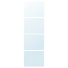 IKEA AULI АУЛІ, 4 панелі для рами розсувних дверцят, дзеркало, 75x236 см 705.877.47 фото