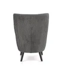 Кресло мягкое HALMAR RAVEL серый/черный фото thumb №6