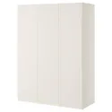 IKEA PAX ПАКС / FORSAND ФОРСАНД, гардероб, білий / білий, 150x60x201 см 490.255.89 фото thumb №2