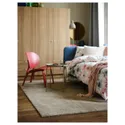 IKEA STOENSE СТОЕНСЕ, килим, короткий ворс, кремово-білий, 133x195 см 104.255.26 фото thumb №4