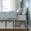 IKEA PLATSA ПЛАТСА, каркас ліжка з відділ д / зберігання, білий, 140x200 см 104.530.86 фото thumb №4