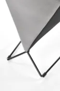 Кухонний стілець HALMAR K485 сірий, чорний фото thumb №9