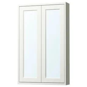 IKEA TÄNNFORSEN ТЕННФОРСЕН, дзеркальна шафа з дверцятами, білий, 60x15x95 см 305.351.28 фото