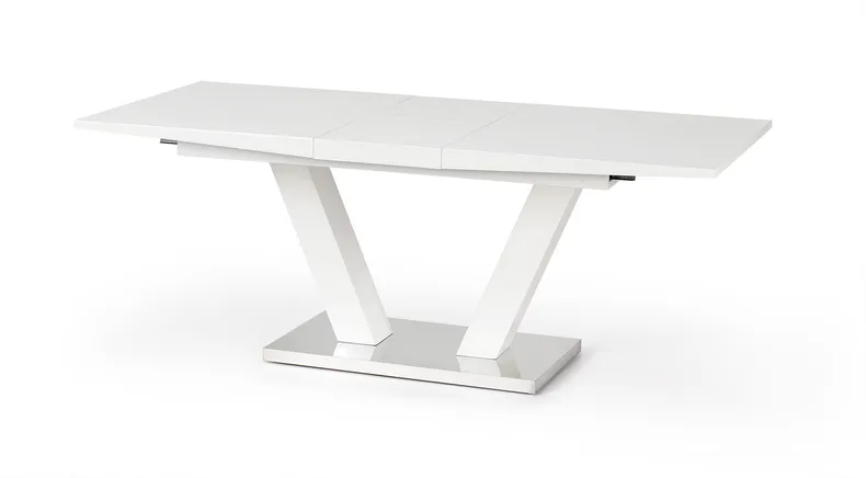 Кухонний стіл HALMAR VISION 160-200x90 см білий фото №3