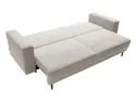 BRW Тримісний диван-ліжко Molde з ящиком для зберігання вельветовий бежевий, Anafi 07 Бежевий SO3-MOLDE-3DL-G1_B8883F фото thumb №6