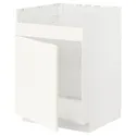 IKEA METOD МЕТОД, напольный шкаф для мойки ХАВСЕН, белый / Вальстена белый, 60x60 см 795.071.38 фото thumb №1