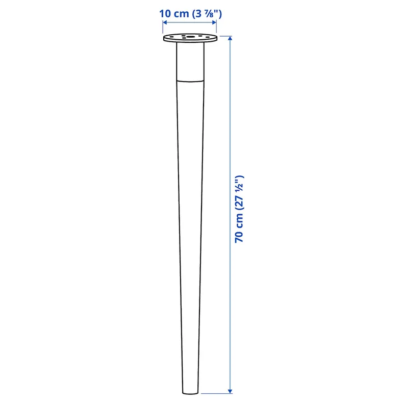 IKEA ANFALLARE АНФАЛЛАРЕ / HILVER ХІЛЬВЕР, письмовий стіл, бамбук, 140x65 см 294.177.10 фото №8