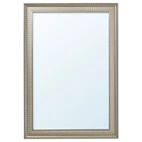 IKEA SONGE СОНГЕ, дзеркало, сріблястий, 91x130 см 103.369.50 фото