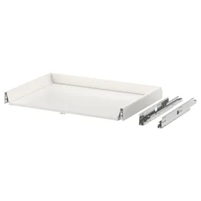 IKEA EXCEPTIONELL ЭКСЕПТИОНЕЛЛЬ, низкий ящик с нажимным механизмом, белый, 80x60 см 604.478.18 фото