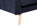 BRW Трехместный диван-кровать Leto с контейнерным пледом синий, Rosario 465 Navy/Rosario 453 Grey WE-LETO-G1_B93D7F фото thumb №6