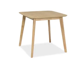 Стол кухонный SIGNAL MOSSO III, дуб, 80x80 фото