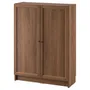 IKEA BILLY БІЛЛІ / OXBERG ОКСБЕРГ, книжкова шафа з дверцятами, коричневий горіх, 80x30x106 см 394.832.76 фото