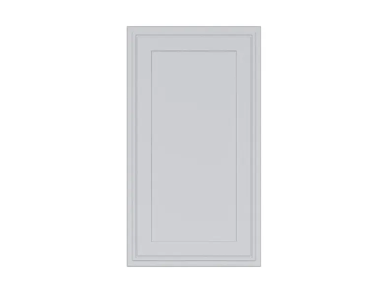 BRW Верхний кухонный шкаф Верди 40 см правый светло-серый матовый, греноловый серый/светло-серый матовый FL_G_40/72_P-SZG/JSZM фото №1