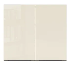 BRW Двухдверный кухонный шкаф Sole L6 80 см магнолия жемчуг, альпийский белый/жемчуг магнолии FM_G_80/72_L/P-BAL/MAPE фото