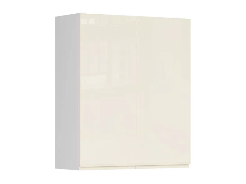 BRW Одномісна дводверна кухонна шафа 80 см магнолія глянцева, альпійський білий/магнолія глянець FH_G_80/95_L/P-BAL/XRAL0909005 фото №2