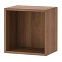 IKEA EKET ЭКЕТ, шкаф, коричневый орех, 35x25x35 см 305.305.74 фото thumb №1