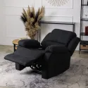 Масажне крісло MEBEL ELITE BONO 2, тканина: чорний фото thumb №3