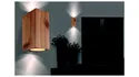 BRW Уличный настенный светильник Veronika 15 см aulimini коричневый 092979 фото thumb №2