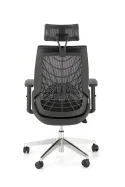 Кресло компьютерное офисное вращающееся HALMAR GERONIMO, черный фото thumb №9