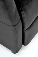 Кресло реклайнер мягкое раскладное HALMAR FELIPE 2, черный фото thumb №9