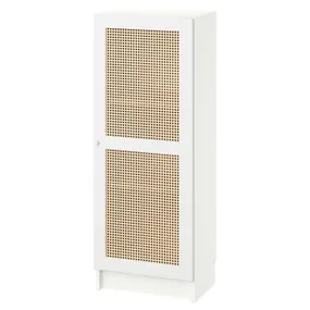 IKEA BILLY БІЛЛІ / HÖGADAL ХЕГАДАЛ, книжкова шафа з дверцятами, білий, 40x30x106 см 695.624.94 фото