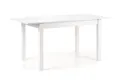 Кухонний стіл HALMAR MAURYCY 118-158x75 см білий фото thumb №2