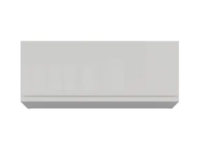 BRW Верхний кухонный шкаф 60 см откидной светло-серый глянец, альпийский белый/светло-серый глянец FH_NO_60/23_O-BAL/XRAL7047 фото