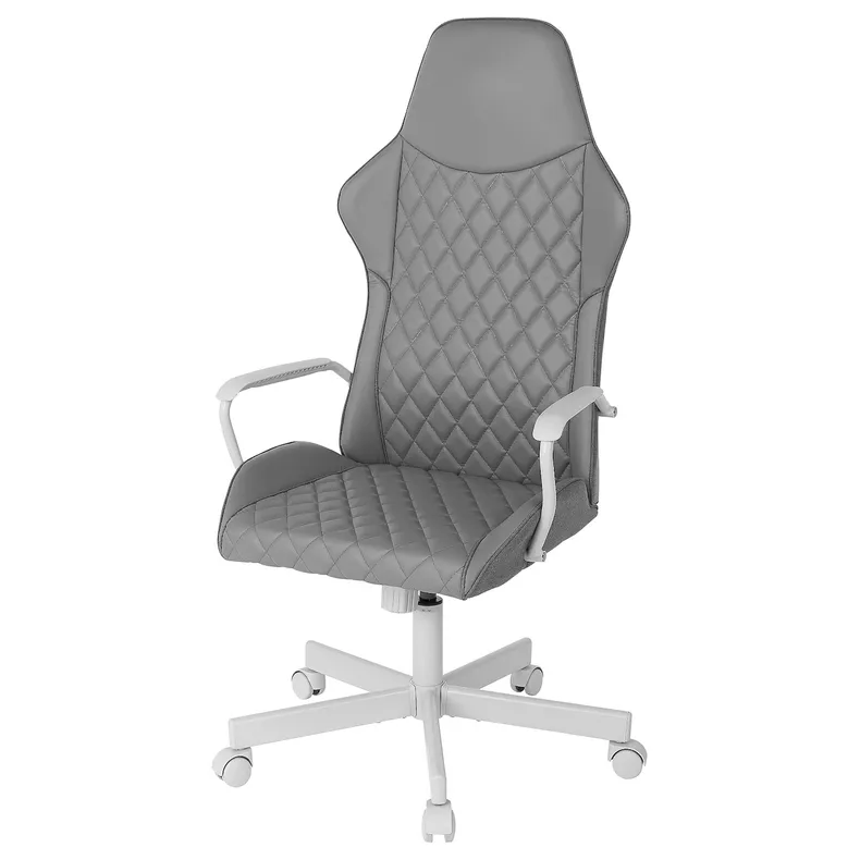 IKEA UTESPELARE УТЕСПЕЛАРЕ, геймерське крісло, БОМСТАД сірий 105.076.21 фото №1