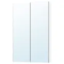 IKEA LETTAN ЛЕТТАН, зеркальный шкаф с дверцами, эффект зеркала / зеркало, 60x15x95 см 005.349.22 фото thumb №1