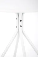 Круглый стол обеденный HALMAR FONDI белый фото thumb №6