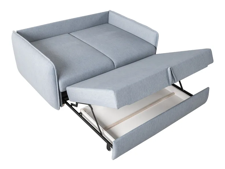 BRW Двоспальний диван-ліжко Severo з ящиком для зберігання сірий, Castel 91 Grey SO2-SEVERO-2FBK-GA_BA6AB9 фото №5