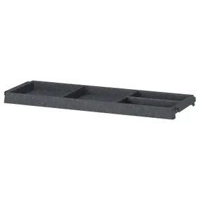 IKEA IVAR ІВАР, полиця, темно-сірий / повсть, 83x30 см 305.345.72 фото