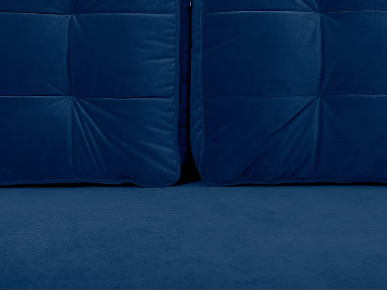 BRW Трехместный диван-кровать Bloom с велюровым хранилищем, темно-синий, Соло 263 синий SO3-BLOOM-LX_3DL-G1_B87958 фото №8